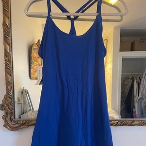 Outdoor Voices Exercise Dress Royal Blue